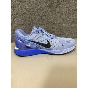 Nike LunarGlide 7 Ocean Fog/Black-Blue Grey-Sail Shoes, Size 8.5, Pre-owned